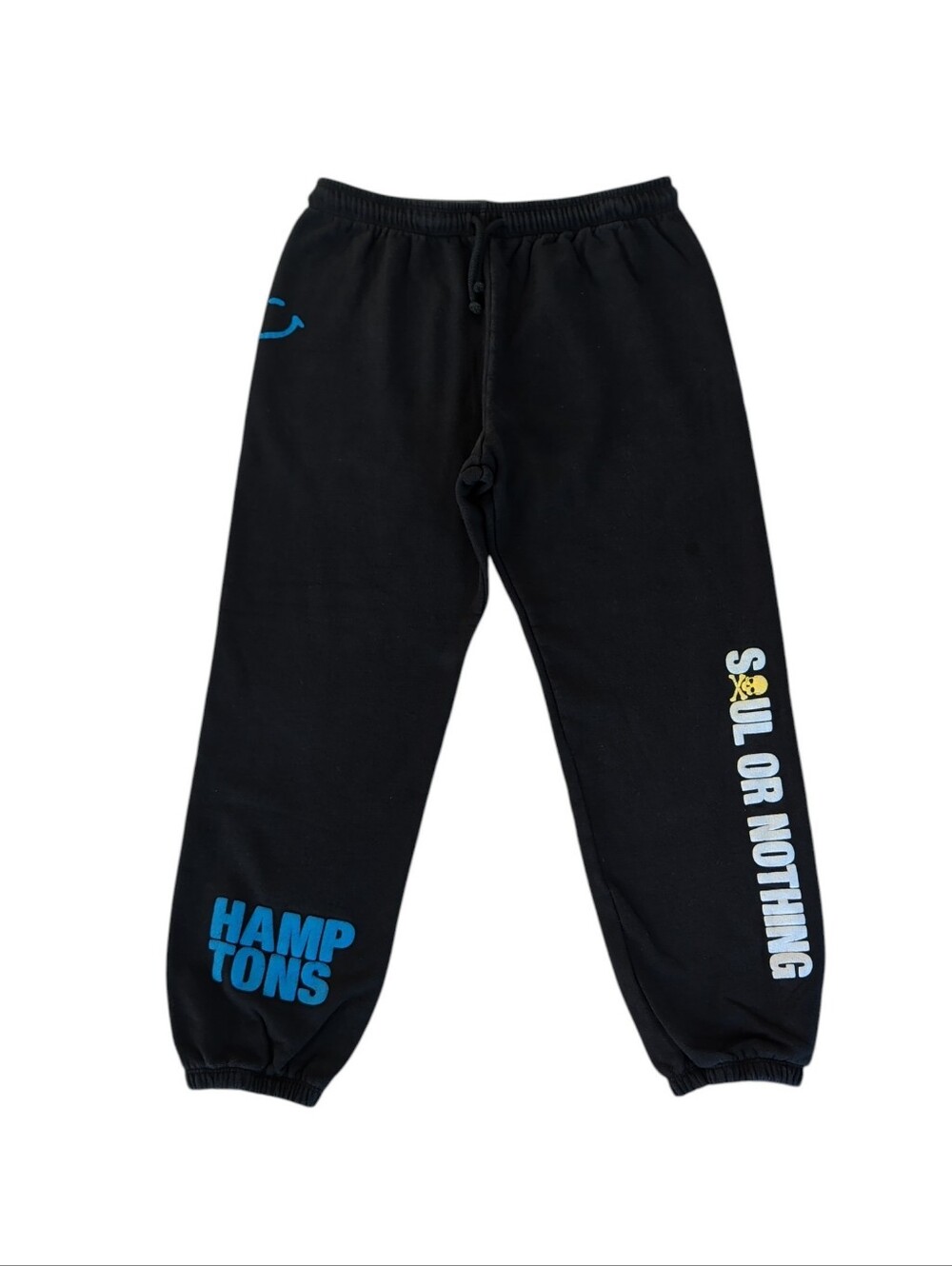 Soul by SoulCycle Soul or Nothing Hamptons Joggers Sweatpants Pants LARGE Black